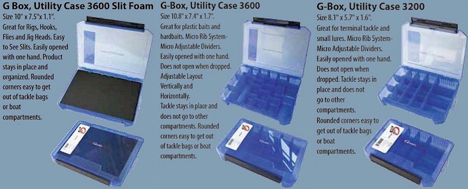 Gamakatsu G-Box Series Utility Cases