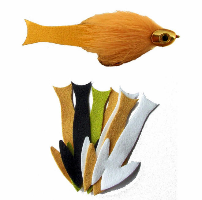 Hareline Dubbin Fish-Skull Frantic Tail