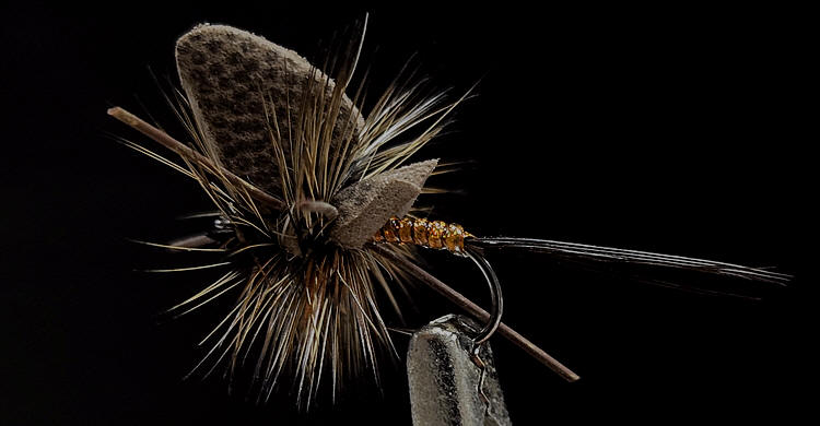 Foam Wing Mayfly-Adult-March Brown