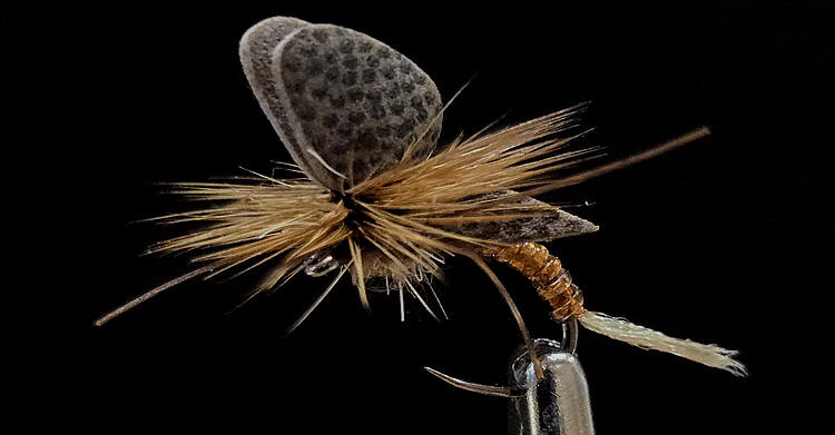 Foam Wing Mayfly-March Brown Emerger