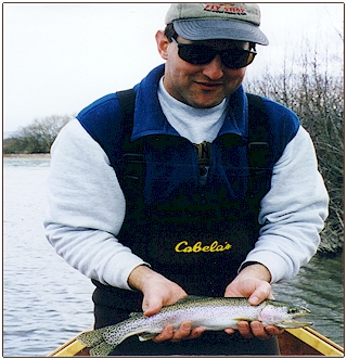 Paul And A Spring Yakima Trout
