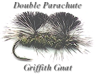 Double Parachute Griffiths Gnat...A great midge cluster pattern!