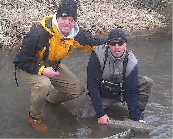 March Provides Big Fish Like This Wild Yakima Steelhead