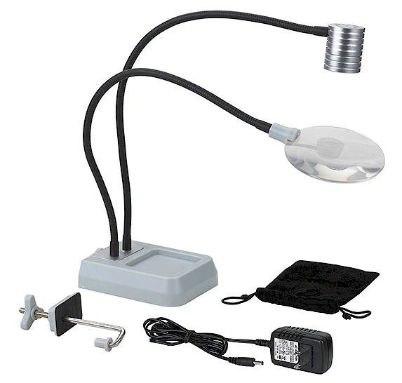 Wapsi Pro Lite LED Lamp With Maginifer