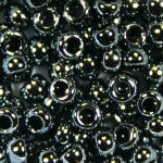 Wapsi Killer Caddis Glass Beads-Gun Metal