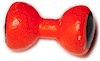 Wapsi Painted Dumbbell Eyes-Fl Orange