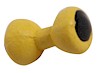 Wapsi Painted Dumbbell Eyes-Yellow