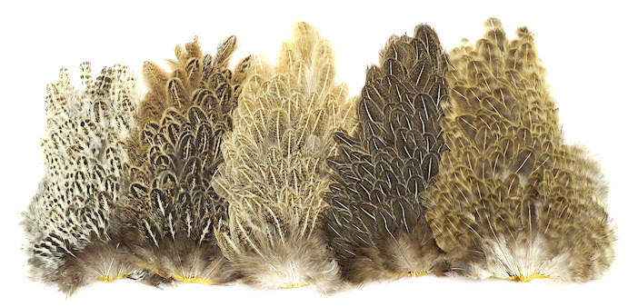 Wapsi Soft Hackle Hen Saddle Patches